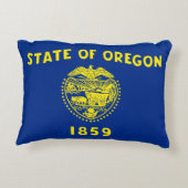オレゴン州旗 アクセントクッション (裏面)