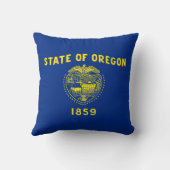 オレゴン州旗 クッション (裏面)