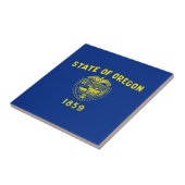 オレゴン州旗 タイル (側面)