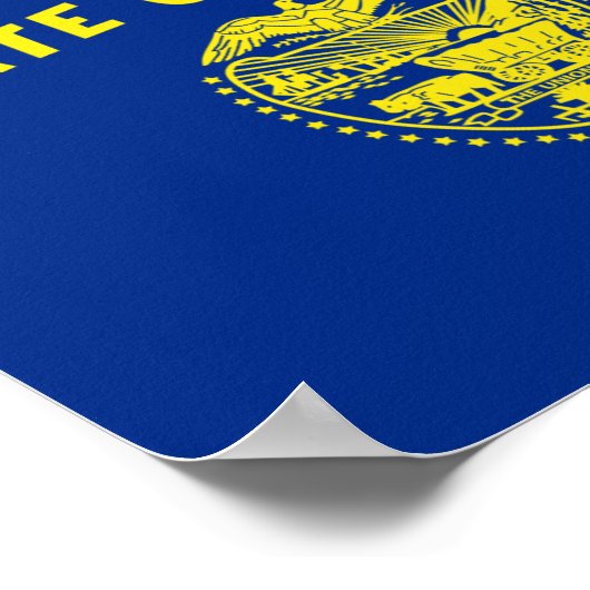 オレゴン州旗 ポスター (角)