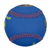 オレゴン州旗 野球ボール (裏面)