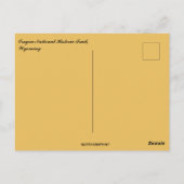 オレゴン州歴史道ワイオミング ポストカード (裏面)