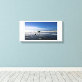 オレゴン州沿岸のPeter Iredale Shiplexk キャンバスプリント (インサイチュ (ウッドフロア))