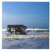 オレゴン州沿岸のPeter Iredale Shiplexk タイル (正面)