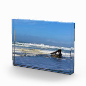 オレゴン州沿岸のPeter Iredale Shiplexk フォトブロック (右)