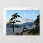 オレゴン州沿岸を旅行 ポストカード (正面/裏面)
