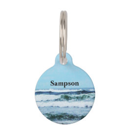 オレゴン州沿岸波 ペット　ネームタグ