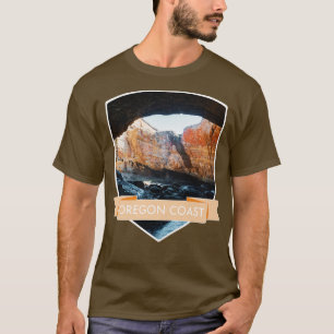 オレゴン州沿岸洞窟旅行PNWでの写真 Tシャツ