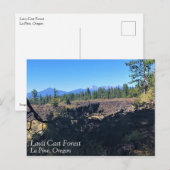 オレゴン州溶岩鋳造の森 ポストカード (正面/裏面)