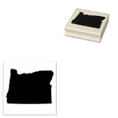 オレゴン州無地のラバーアートスタンプ ラバースタンプ (押印)