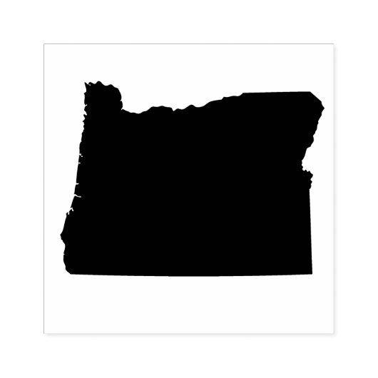 オレゴン州無地のラバーアートスタンプ ラバースタンプ (インプリント)