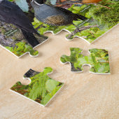 オレゴン州西部の裏庭の鳥 ジグソーパズル (側面)