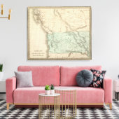 オレゴン州2 キャンバスプリント (インサイチュ (リビング))