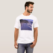 オレゴン州、オレゴン海岸、エコーラ州立公園、インディアン・ビーチ Tシャツ (正面フル)