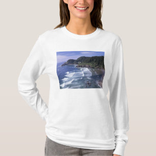 オレゴン州、オレゴン海岸、ヘセタ・ヘッド灯台、オン Tシャツ