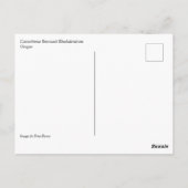 オレゴン州,カタウビエンスブルザルトロドンドロン ポストカード (裏面)