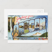 オレゴン州 ポストカード (正面/裏面)