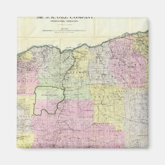 オレゴン州 マグネット (正面)