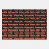 オレゴン州 ラッピングペーパーシート (正面3)