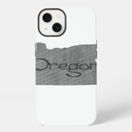 オレゴン州 iPhoneケース (裏面)