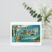 オレゴン州(Oregon City)、オレゴン州(OregonLarge Letter Scenes ポストカード (スタンド正面)