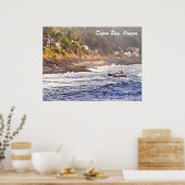 オレゴン州Depoe Bayのポスター ポスター (キッチン)