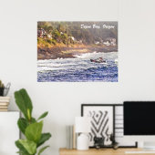 オレゴン州Depoe Bayのポスター ポスター (ホームオフィス)