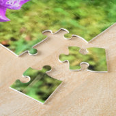 オレゴン州Foxglove花 ジグソーパズル (側面)