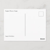 オレゴン州Foxglove花 ポストカード (裏面)