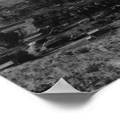 オレゴン州Hepnerの鳥瞰写真 ポスター (角)