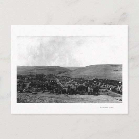 オレゴン州Hepnerの鳥瞰写真 ポストカード (正面)