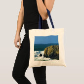 オレゴン州Yaquina Head Outstanding Natural Area トートバッグ (正面(商品))