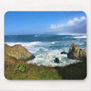 オレゴン州Yaquina Head Outstanding Natural Area マウスパッド