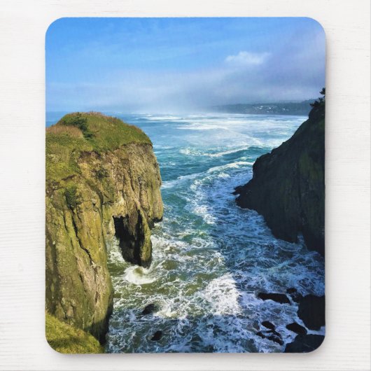 オレゴン州Yaquina Head Outstanding Natural Area マウスパッド (正面)