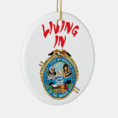 オレゴン市 セラミックオーナメント (右)