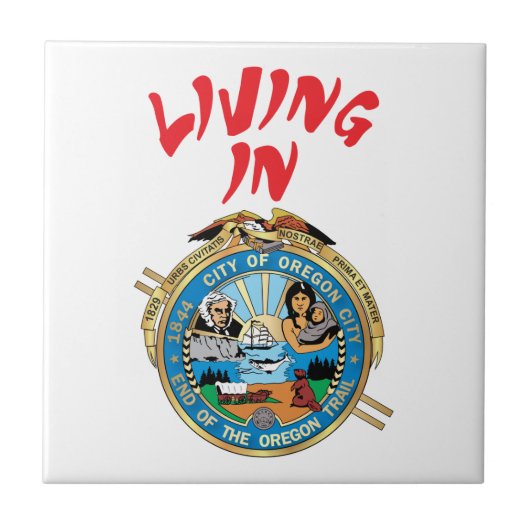 オレゴン市 タイル (正面)