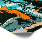 オレゴン広告高速道路のポスター ポスター (角)