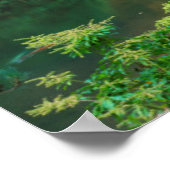 オレゴン日本の州ポートランドの秋の庭園3 ポスター (角)