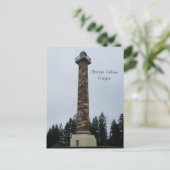 オレゴン海岸のアストリアの列 ポストカード (スタンド正面)