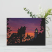 オレゴン海岸のヘケタヘッドライトハウス |カード (スタンド正面)