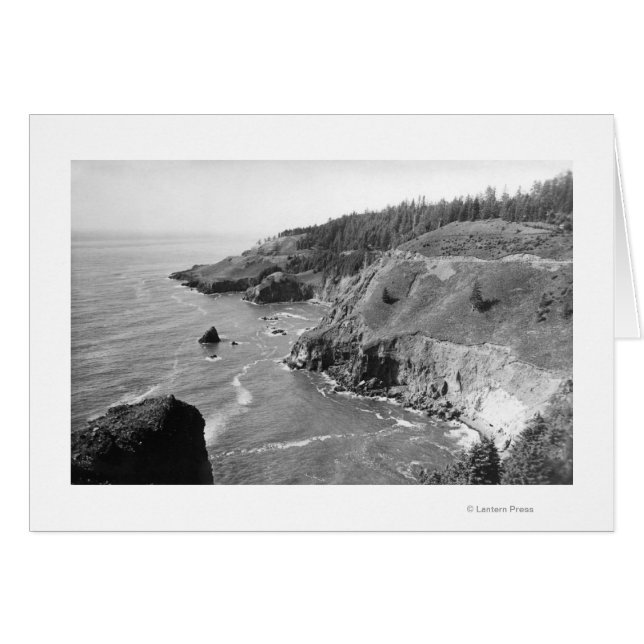 オレゴン海岸北のLook Out Fowlweathe (正面横)