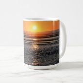 オレゴン海岸日没フォトコーヒーマグ コーヒーマグカップ (正面右)
