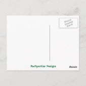 オレゴン海岸線 ポストカード (裏面)