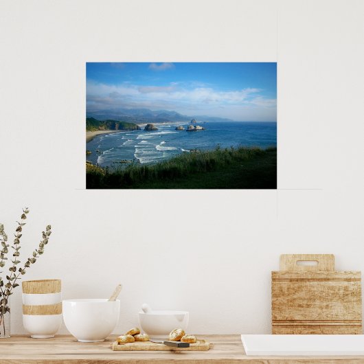 オレゴン海岸 ポスター (キッチン)