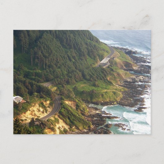 オレゴン海岸 ポストカード (正面)