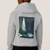 オレゴン滝ポスター (裏面)