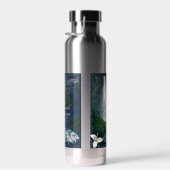 オレゴン滝ポスター ウォーターボトル (右面)