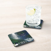 オレゴン滝ポスター コースター (右側)