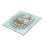 オレゴン灯台セラミックタイル タイル (側面)