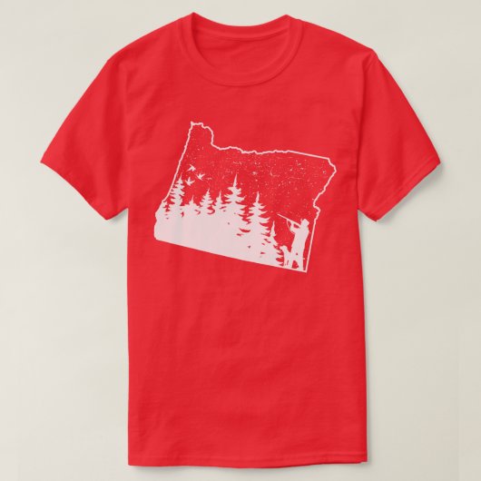 オレゴン狩りダックハンターギフト Tシャツ (デザイン正面)